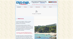 Desktop Screenshot of erismar.com