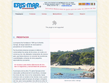 Tablet Screenshot of erismar.com